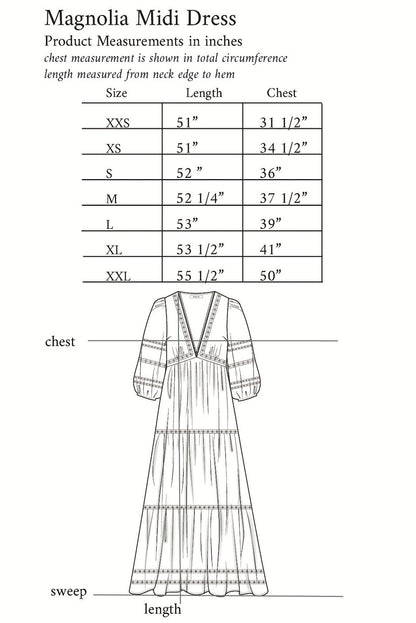 Magnolia Midi Dress