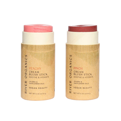 Creamy Vegan Blush Sticks | Set of 2 Mix &  Match