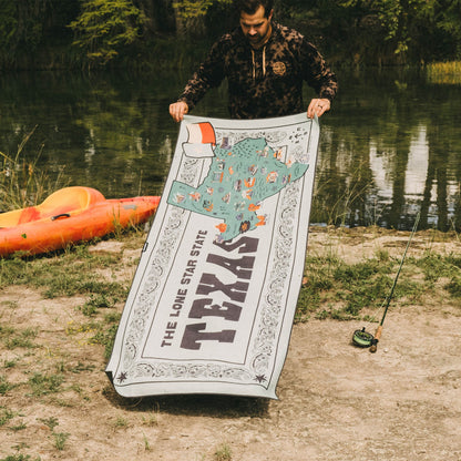 Original Towel: Texas Map