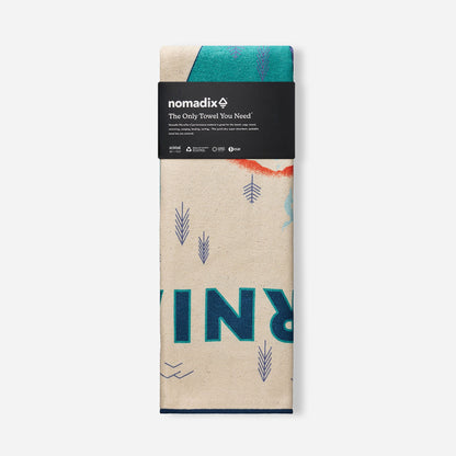 Original Towel: California Map Towel 2