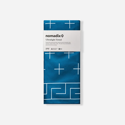 Ultralight Towel: Barton Dark Blue