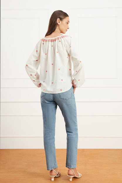 Maise Embroiderd Top