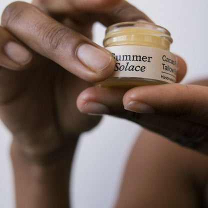 Cacao Rose – Lip, Brow & Cuticle Balm | Floral Infusion with Jasmine & Geranium