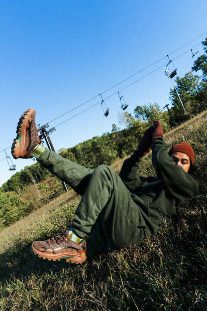 Joggers in Forest