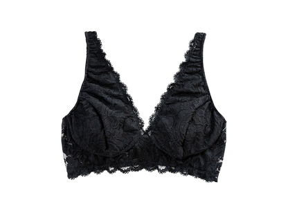 Vela Wireless Bra, Black
