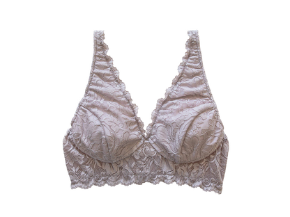 Vela Wireless Bra, Mauve