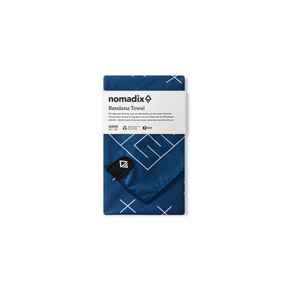 Bandana Towel: Barton Dark Blue