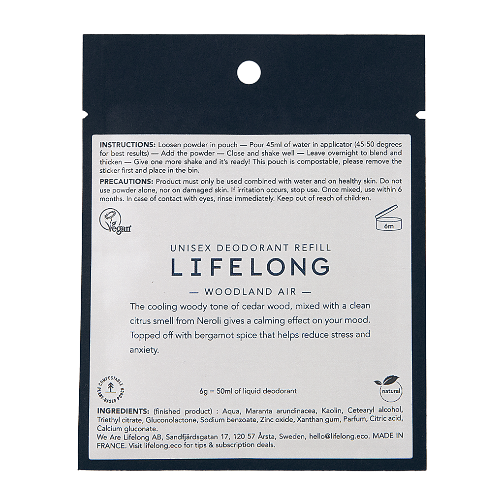 Lifelong Deodorant Starter-kit