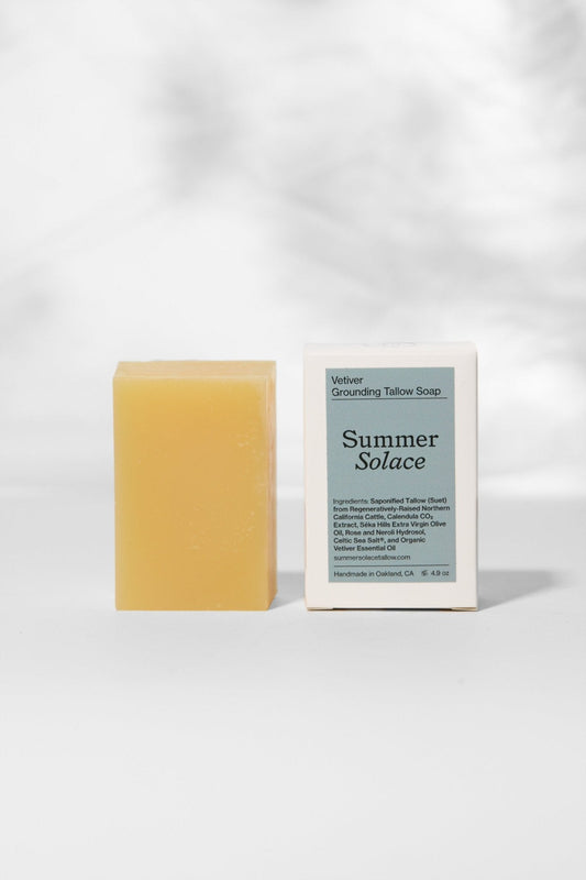 Vetiver Grounding Soap – Earthy Bar for Calm & Balance